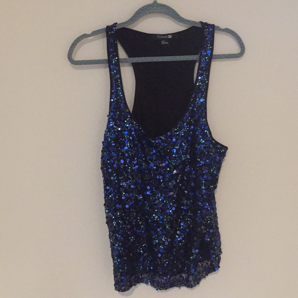 Forever 21 Sequin Top